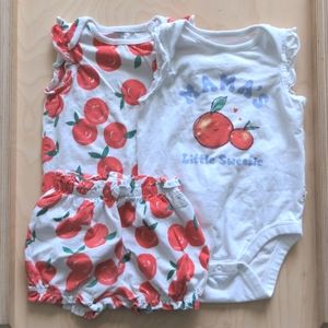 Baby Gap toddler bodysuit shorts set